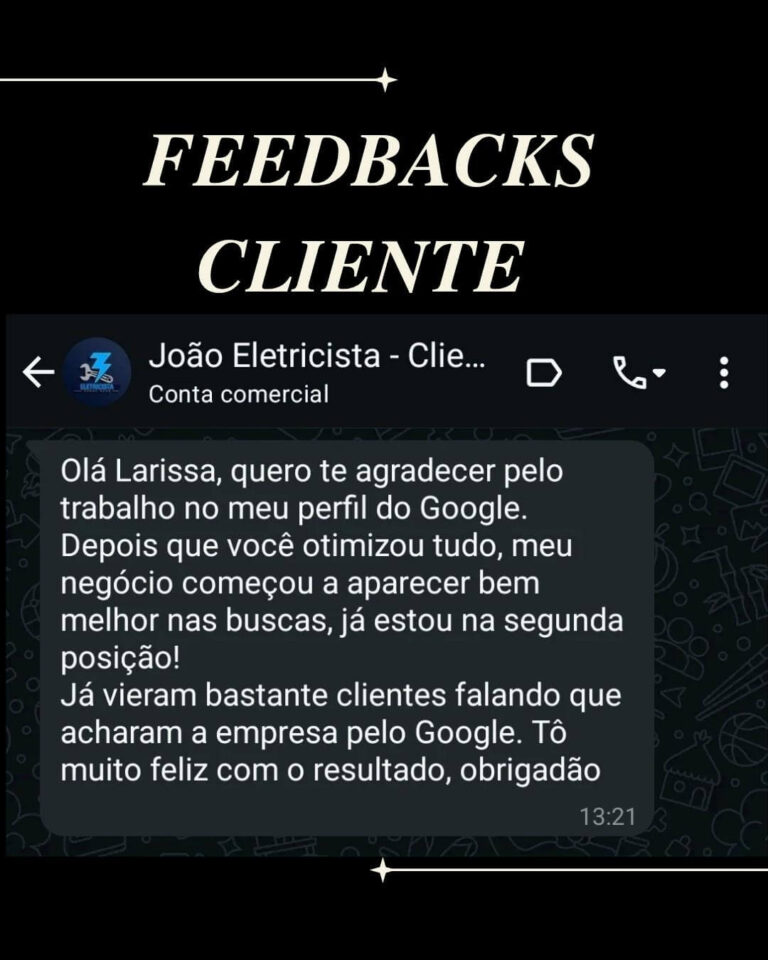 Depoimento de cliente 2