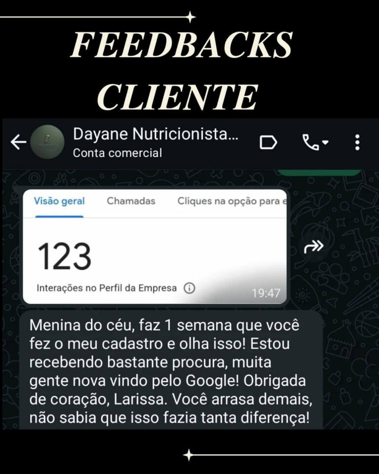 Depoimento de cliente 8